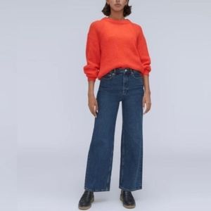 Everlane The Way High Wide Leg Flare Jeans
